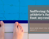What can you do against foot mycosis (athlete's foot)?