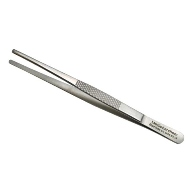 Anatomical tweezers Straight (smooth mouth)