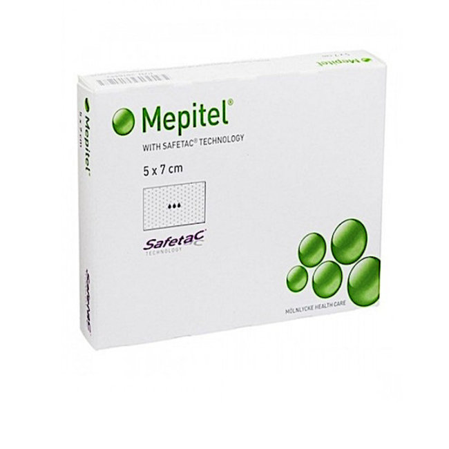 Mepitel silicone wound contact layer 5x7cm