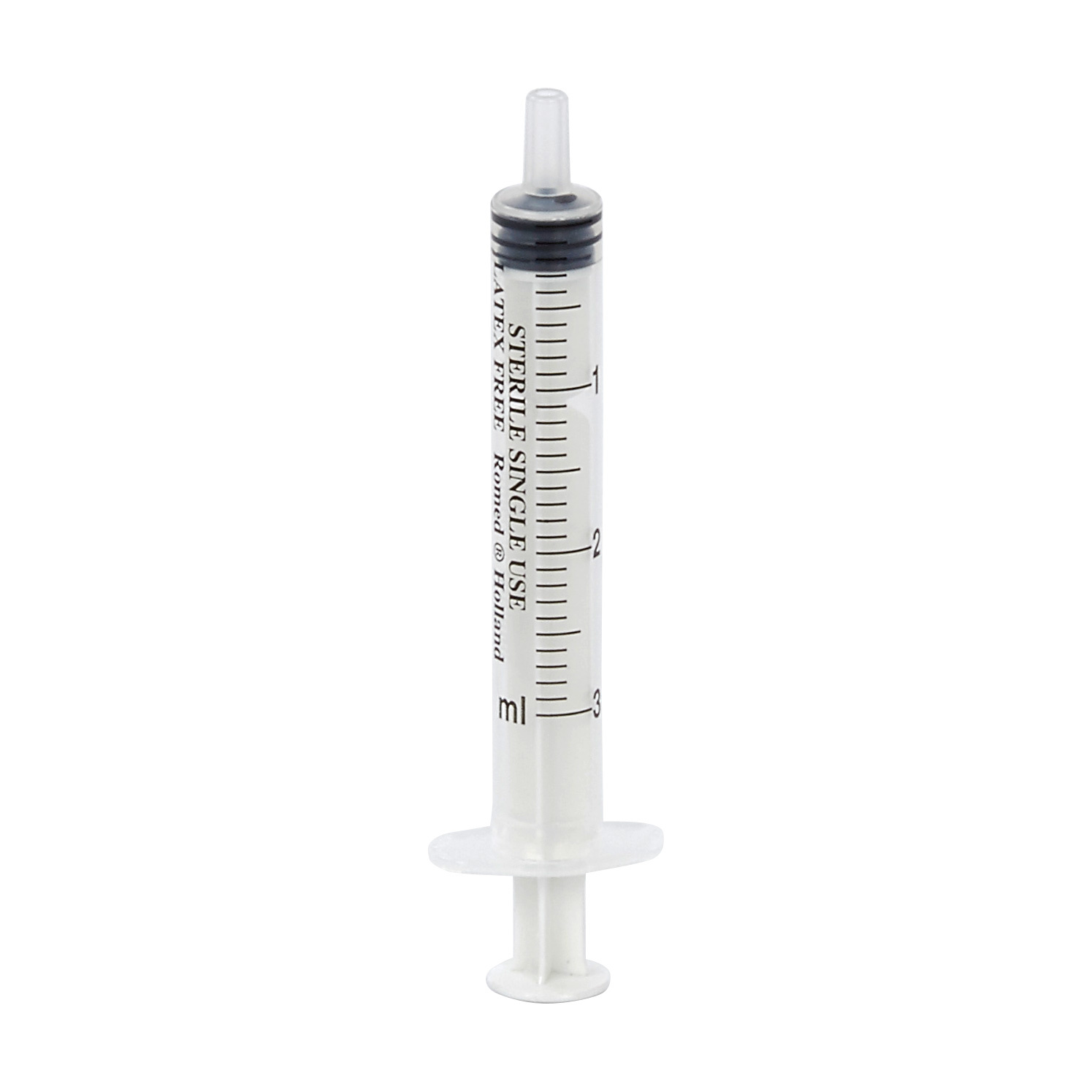 Borosilikatglas Spritze Luer Lock 100-teilig 1 ML Latexfrei Luer
