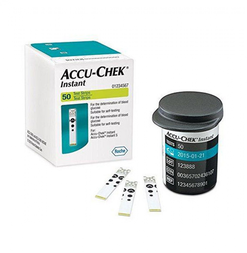 Accu chek Accu-Chek Instant Teststrips - 100 stuks
