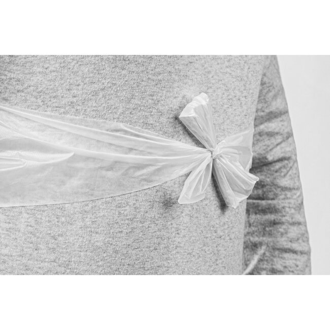 Romed pe schorten, p.s gevouwen per stuk in polyzakje wit (100 stuks)