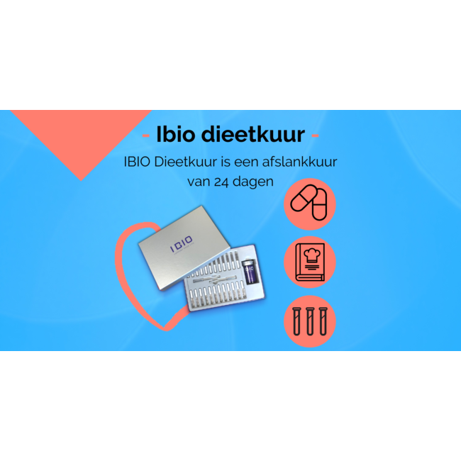 IBIO - BIO-HCG 24 ampullen - Multivitamine - Afslankkuur + Gratis Extra Multivitamine