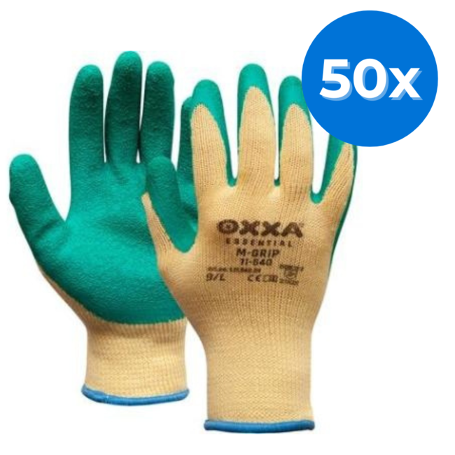 OXXA M-Grip 11-540 glove - Size XS - 50 pieces