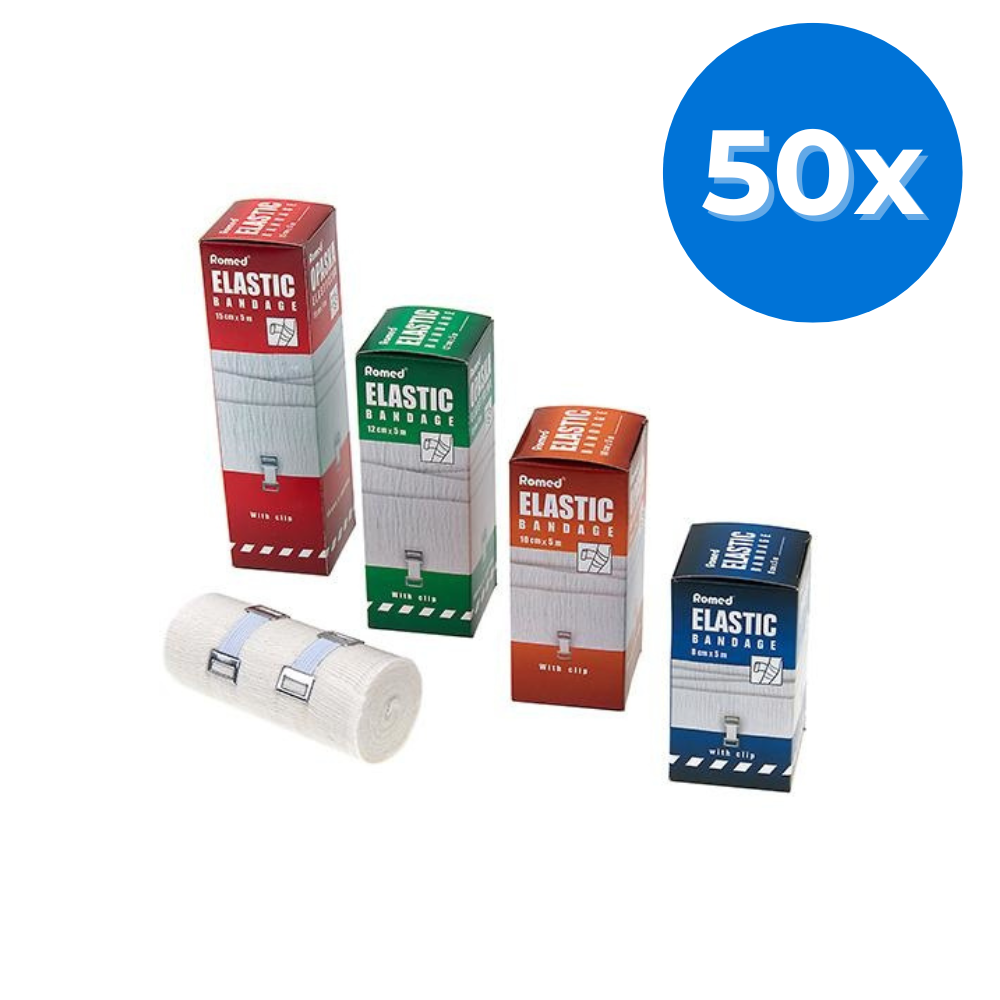 Romed Romed Windsel Bandage Élastique 8cm x 5m - 50 pièces