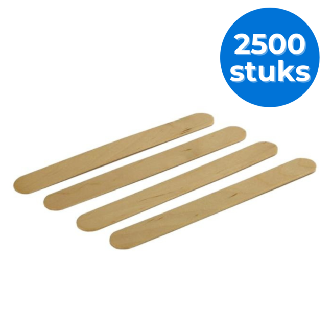 Wooden tongue depressors 2500 pieces