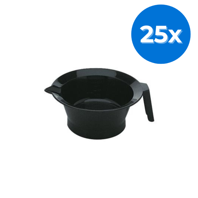 Paint pot handle non-slip black - 25 pieces