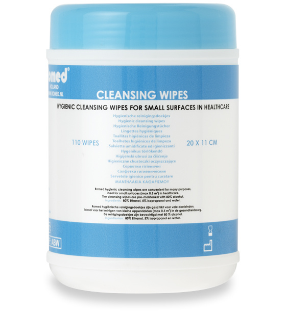 Romed Romed alcohol wipes Cleaning wipes impregnated with alcohol (dispenser)