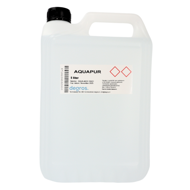 Gedestilleerd water Aquapur 5 liter