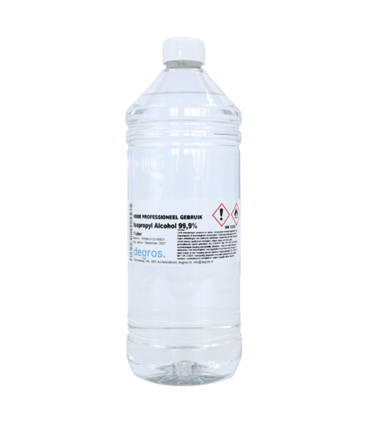 Degros Isopropanol Alkohol 99,9 Prozent 1 Liter