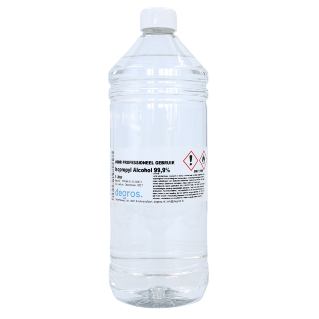 Isopropanol Alcohol 99.9 percent 1 liter Isopropyl alcohol