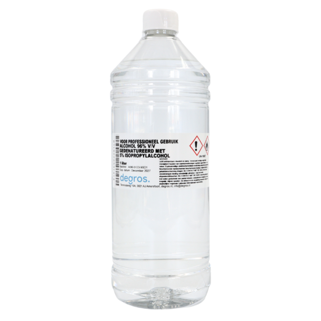 Alkohol 96 Prozent 1 Liter (5 % Isopropyl)