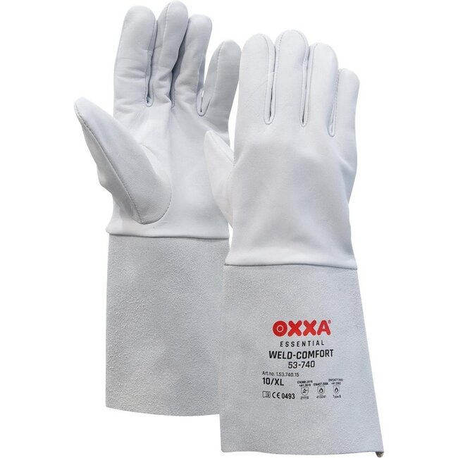 OXXA Weld-Comfort 53-740 Lashandschoen van schaapsnappa leder - per paar