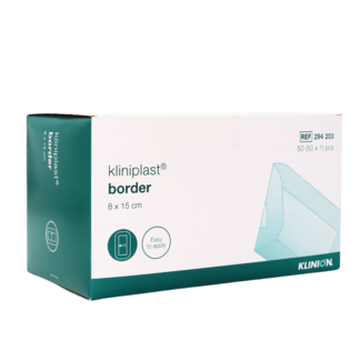 Klinion Kliniplast Border 8x15cm sterile