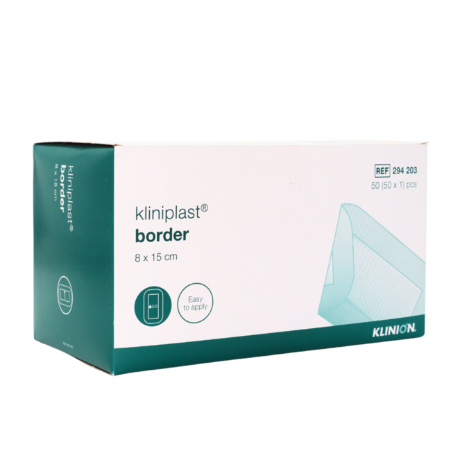 Kliniplast Border 8x15cm sterile
