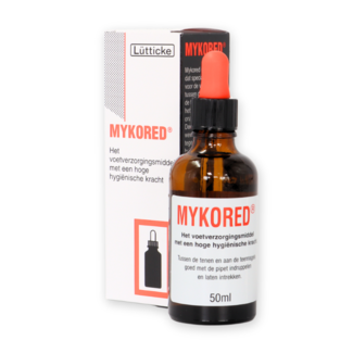 Mykored Mykored anti foot-fungus pipette bottle 50 ml
