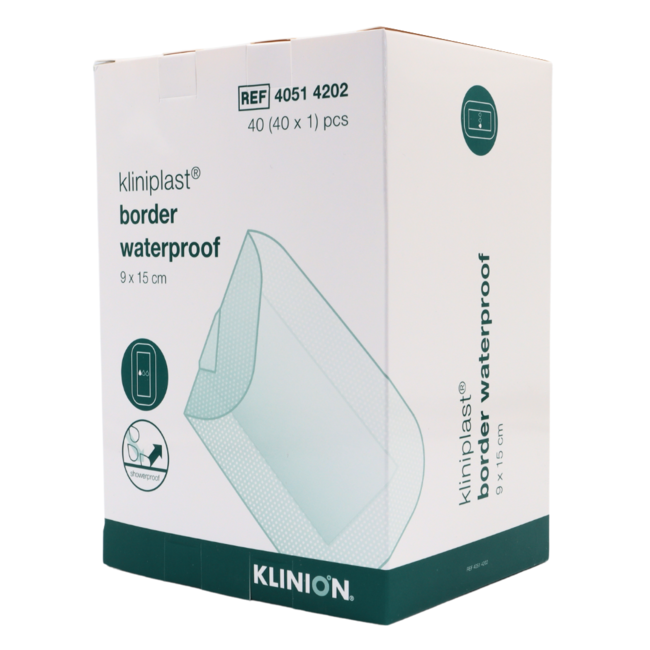 Kliniplast Island enduit d'îlot étanche 9x15cm