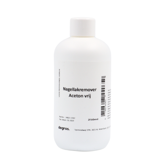 Nagellakremover zonder aceton 250ml