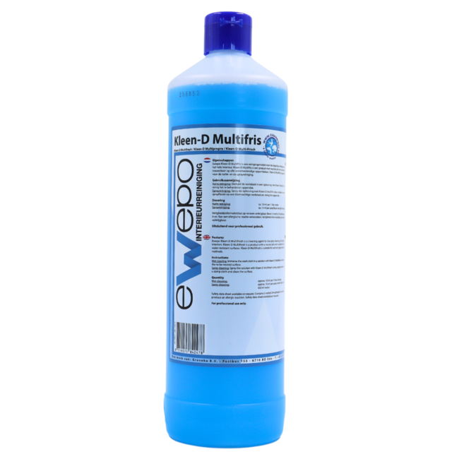 Ewepo Kleen-D Multifris interior cleaner 1 liter