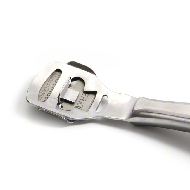 Hornhauthobel mit 10 Ersatzklingen