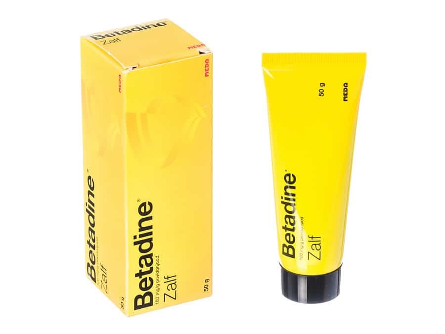 Betadine wound ointment antibacterial 30gr. Degros