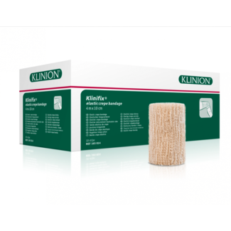 Klinion Klinifix Crepe elastic fixation bandage 4m x 10cm