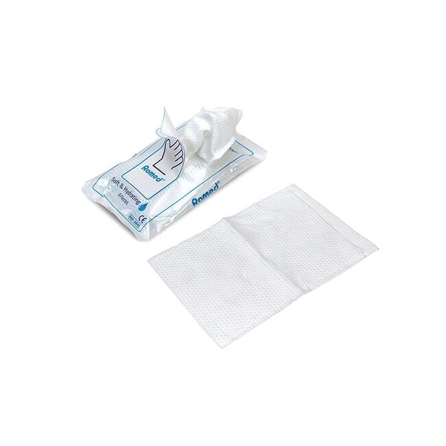 Romed vochtige washandjes (192 stuks) Aqua Hands - Set van 24 zakjes