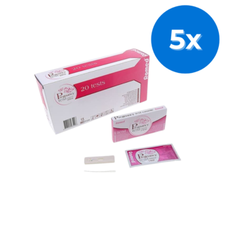 Romed Romed zwangerschapstest cassette 100 stuks - Set van 5 doosjes