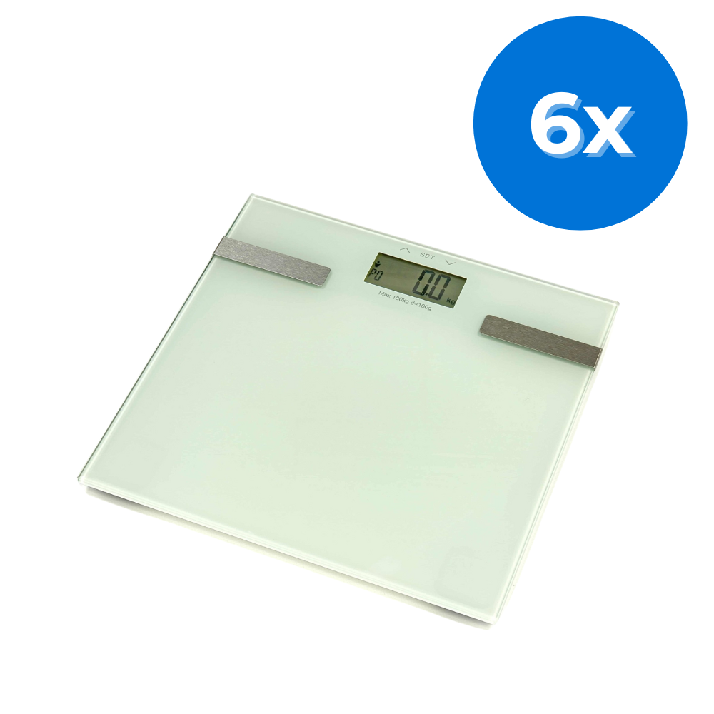 Romed Romed digitale personenweegschaal - Set van 6 dozen