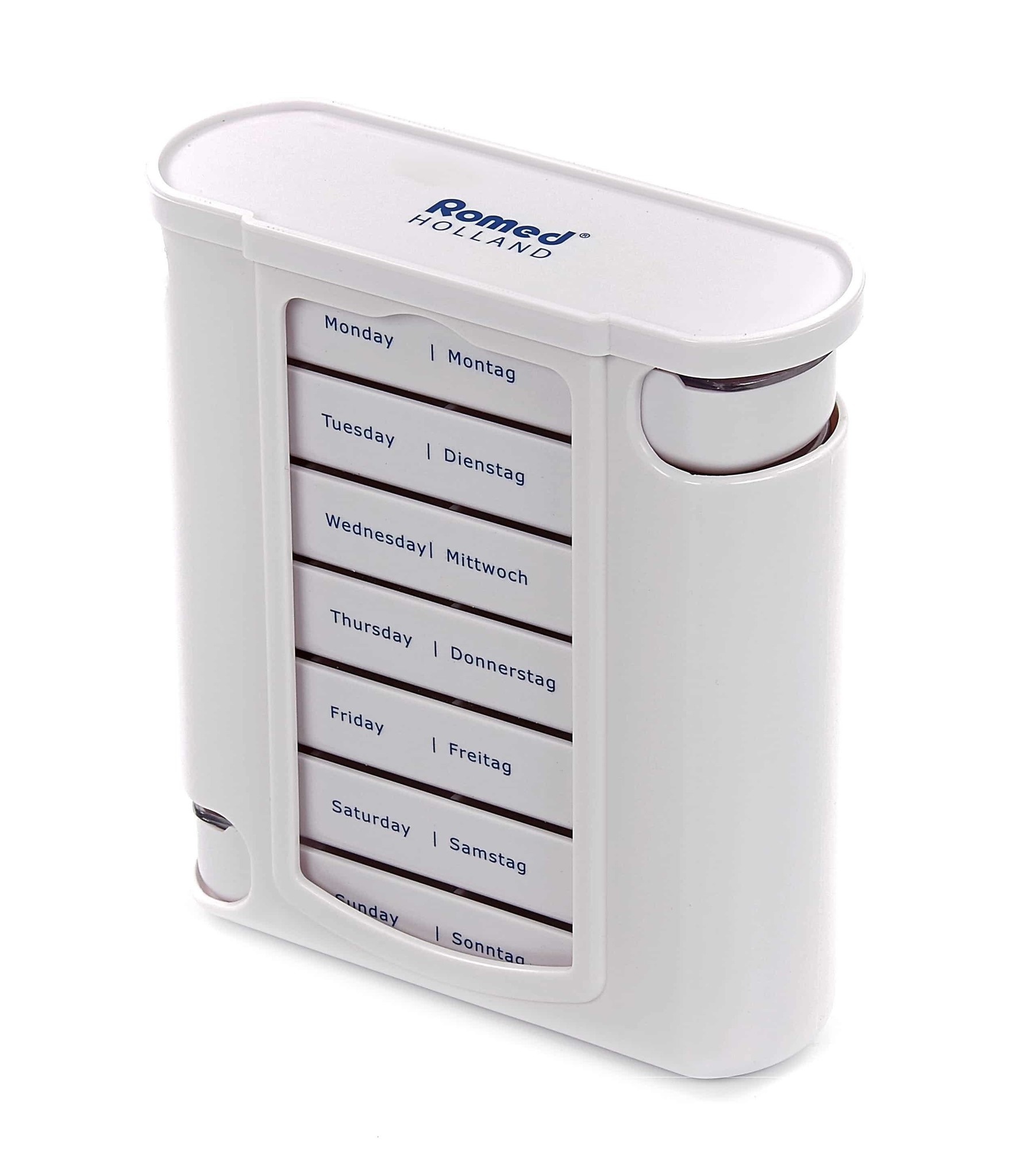 Romed Romed Medication Dispenser / Weekly Pill Organizer - Set of 10 Boxes