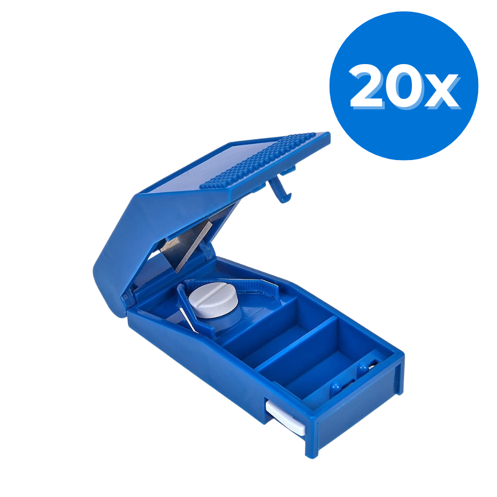 Romed Romed pillensnijder - Set van 20 doosjes