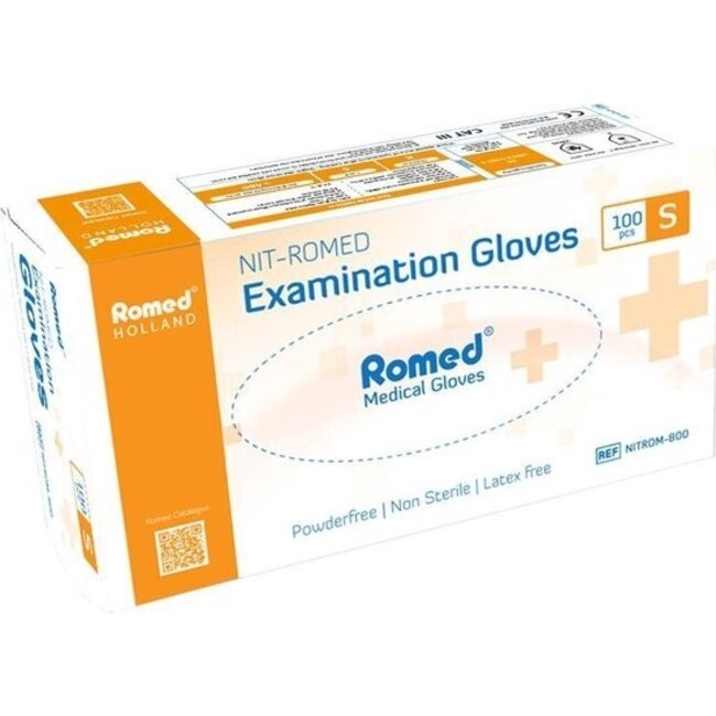 Romed Nitromed Handschoenen 1000 stuks - Set van 10 doosjes