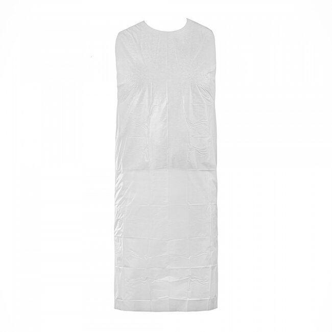 Romed pe schorten, p.s gevouwen per stuk in polyzakje (wit) - Set van 10 zakken