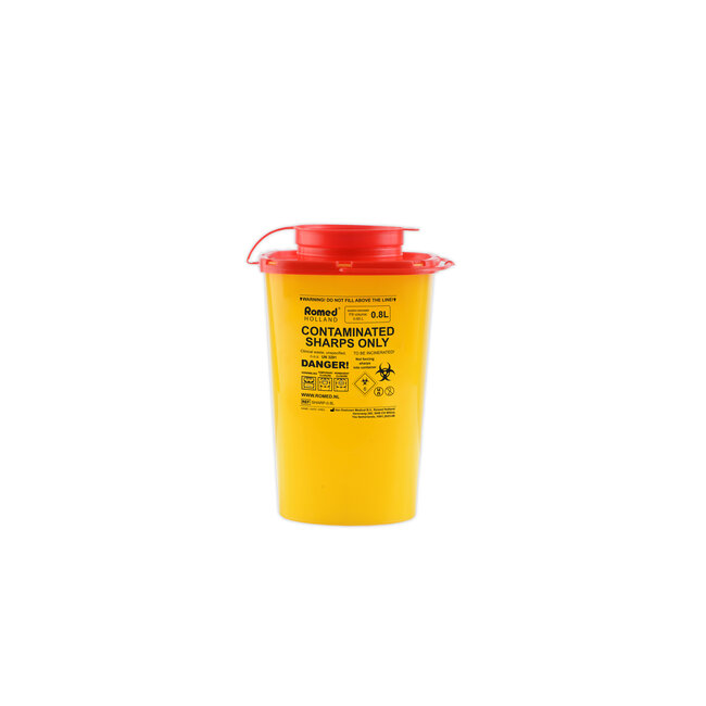 Needle containers Romed