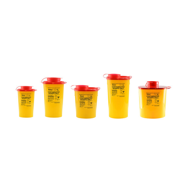Needle containers Romed