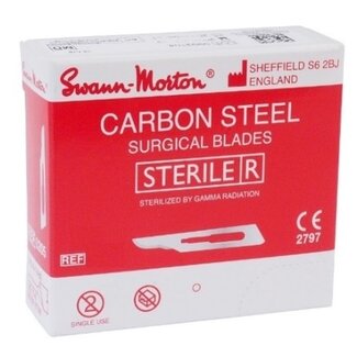 Swann Morton Swann Morton mesjes carbon steriel nr 10A