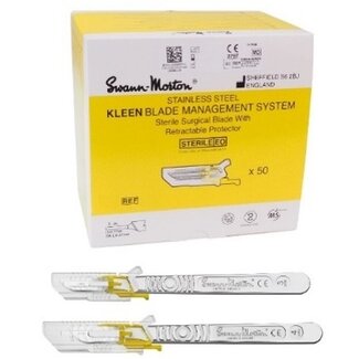 Swann Morton Swann Morton Steriel Kleen Blade Management System nr 10