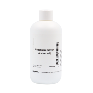 Degros Nail polish remover with acetone