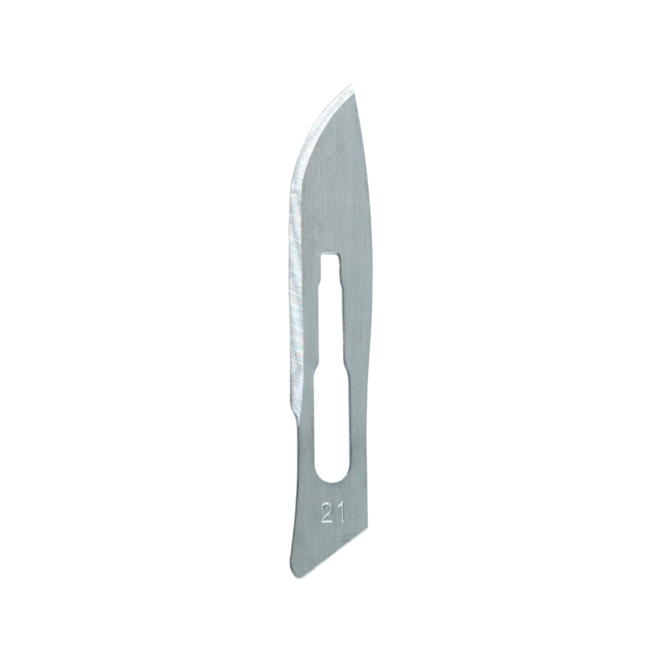 Romed scalpel blades No. 21 sterile