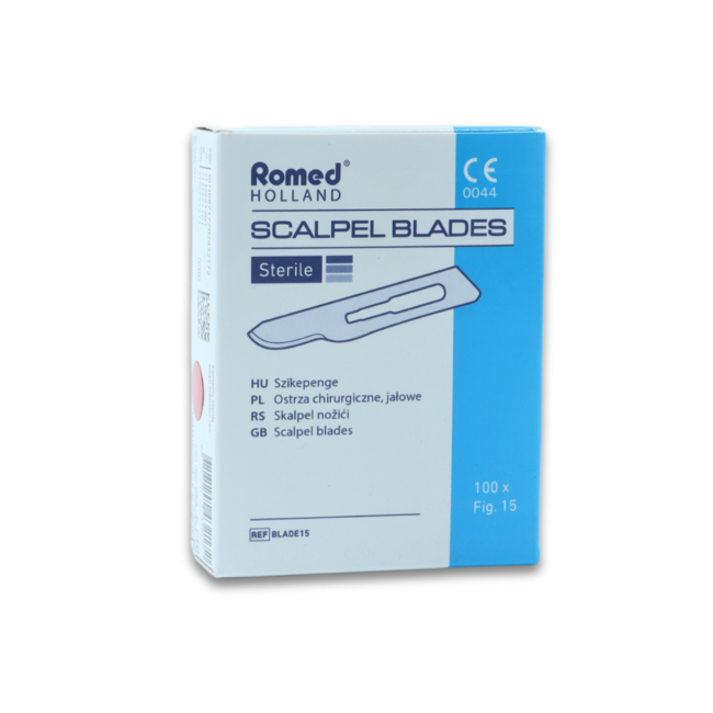 Romed scalpelmesjes nr. 15 steriel