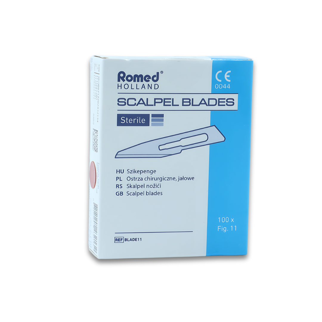 Romed Lames de bistouri Romed n° 11 stériles, foto 3 van 3