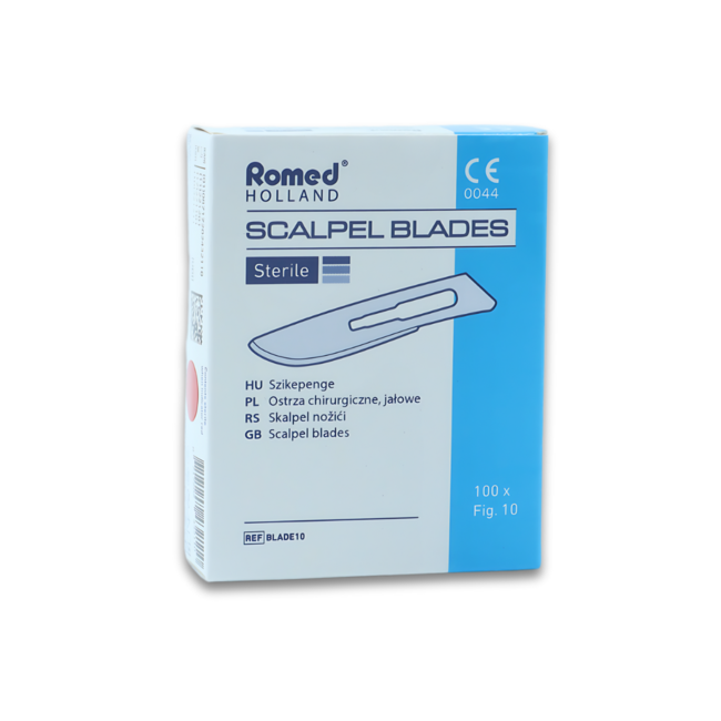 Romed scalpelmesjes nr. 10 steriel
