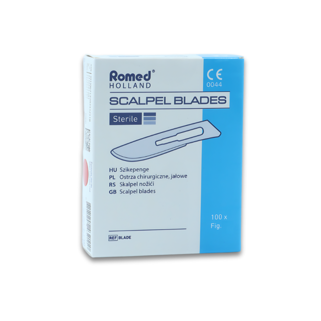 Romed scalpel blades No. 12 sterile