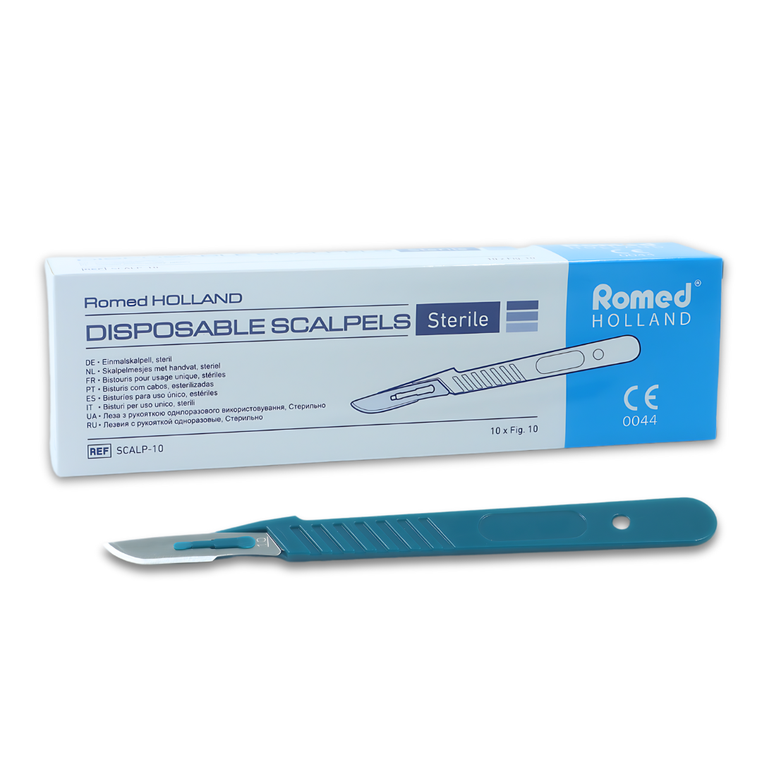 Romed Romed-Skalpellklingen mit Griffnummer 10