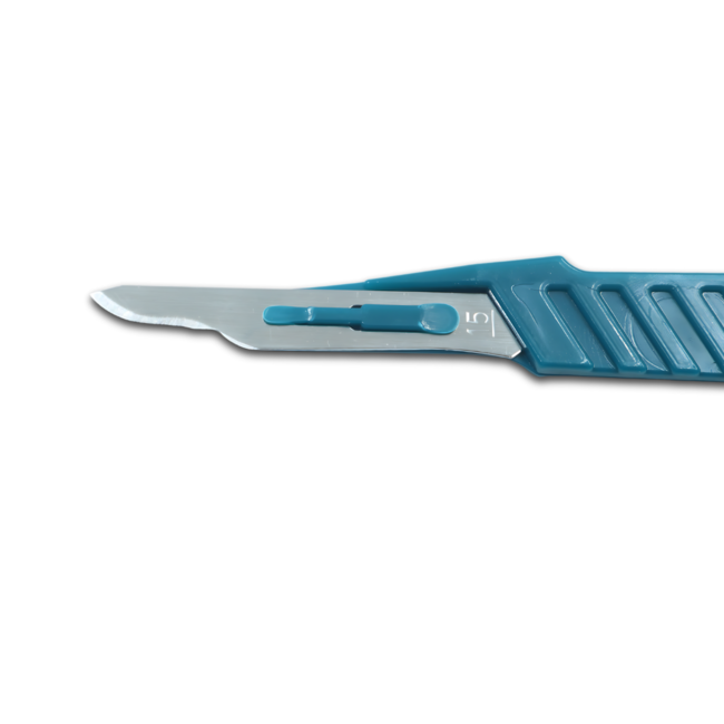 Romed scalpel blades with handle number 12