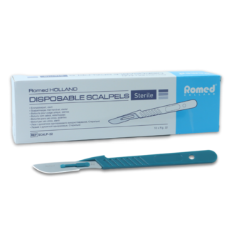 Romed Romed scalpel blades with handle number 22