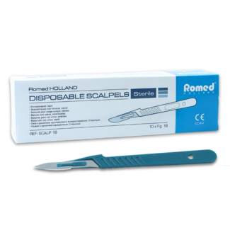 Romed Romed scalpel blades with handle number 18