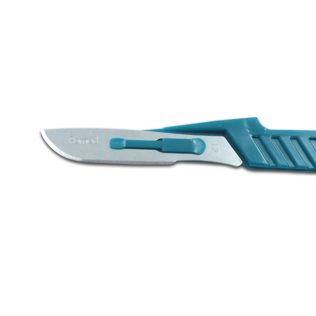 Lames de scalpel Romed avec manche numéro 21