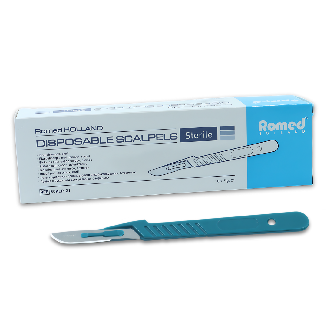 Romed Romed-Skalpellklingen mit Griffnummer 21