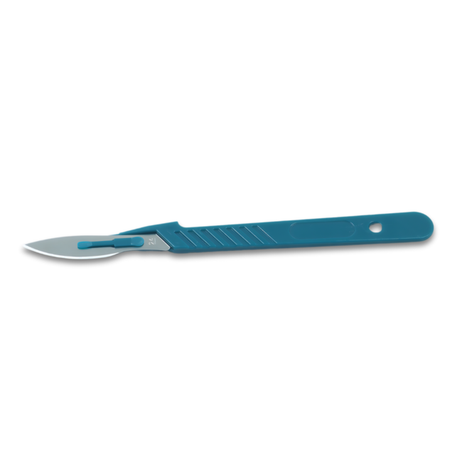Romed scalpel blades with handle number 24